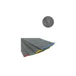 PACK 10 UNDS. BAYETA MICROFIBRA JIM 40X38 GRIS RIBETE AZUL